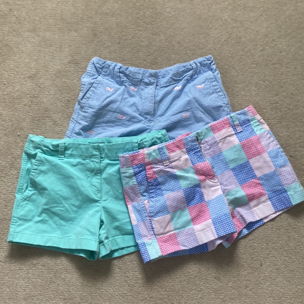 Set of Three Vineyard Vines Girls Shorts